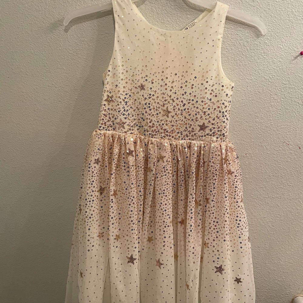 H&M girls star dress